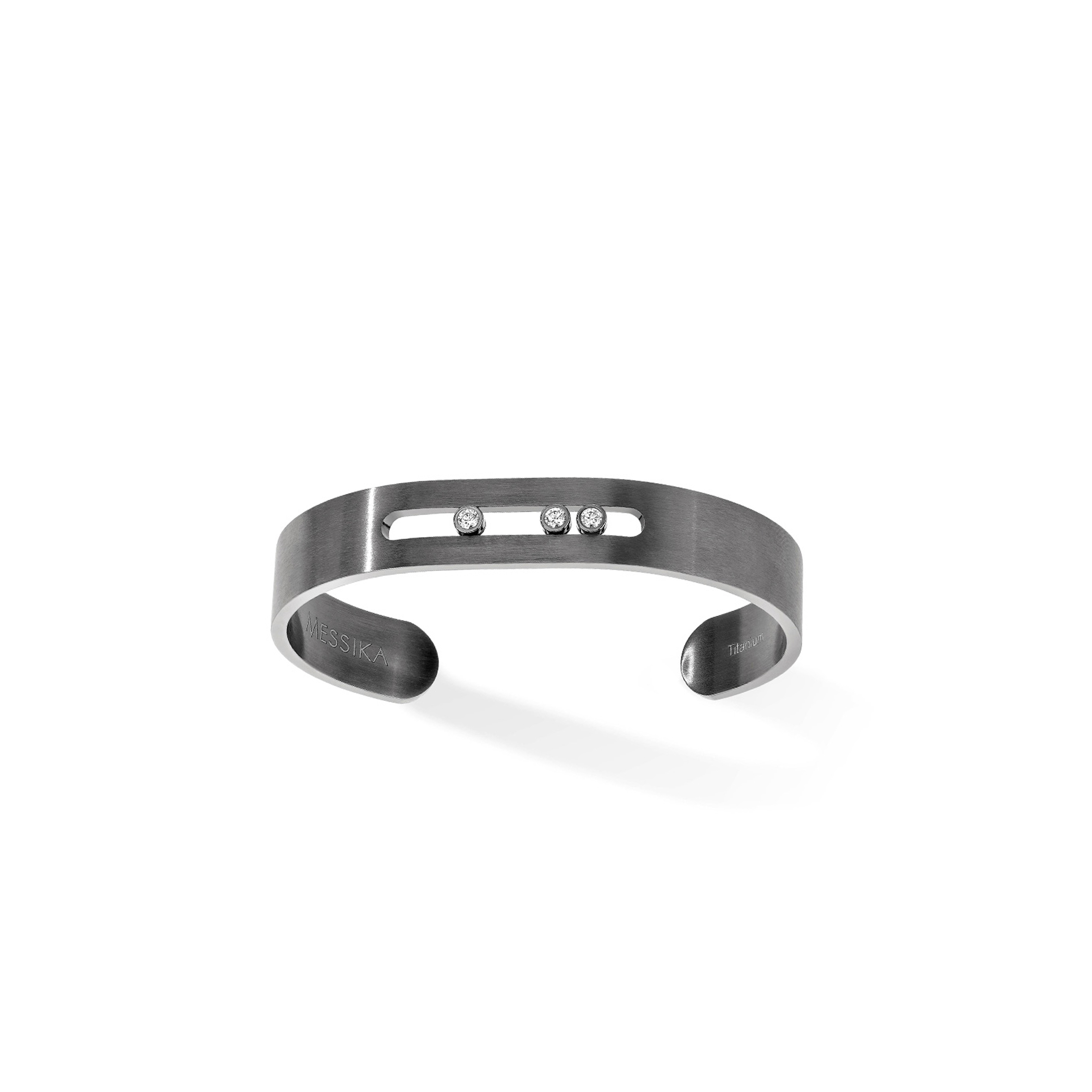 MESSIKA MOVE TITANIUM ANTHRACITE BRACELET 06585-TG